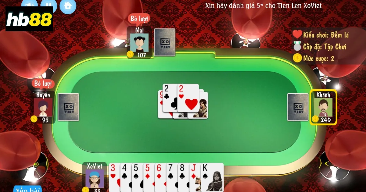 Cách Chơi Bài Tiến Lên Tại HB88: Luật Chơi, Chiến Thuật Hay 3 Các luật lệ trong cách chơi bài tiến lên tại Hb88